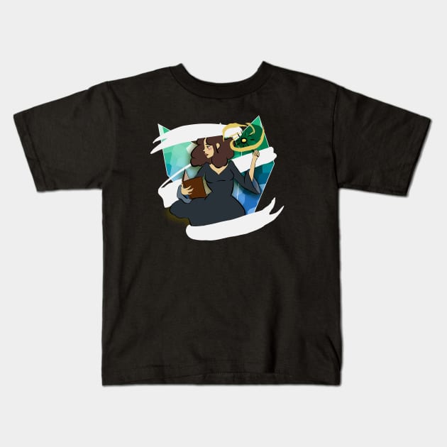 Crystal Kids T-Shirt by Oddellie